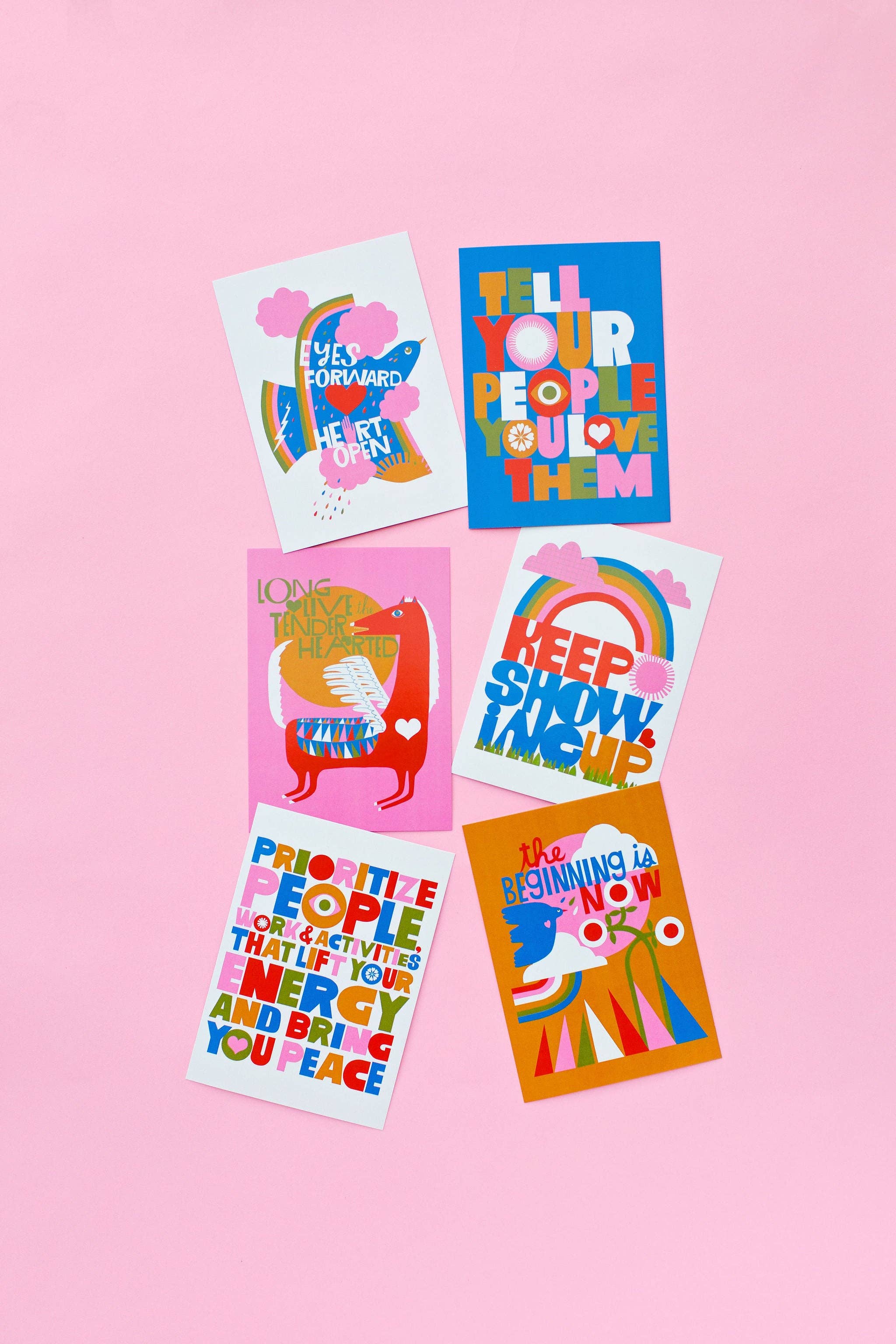 XL Postcard Set – Far Out