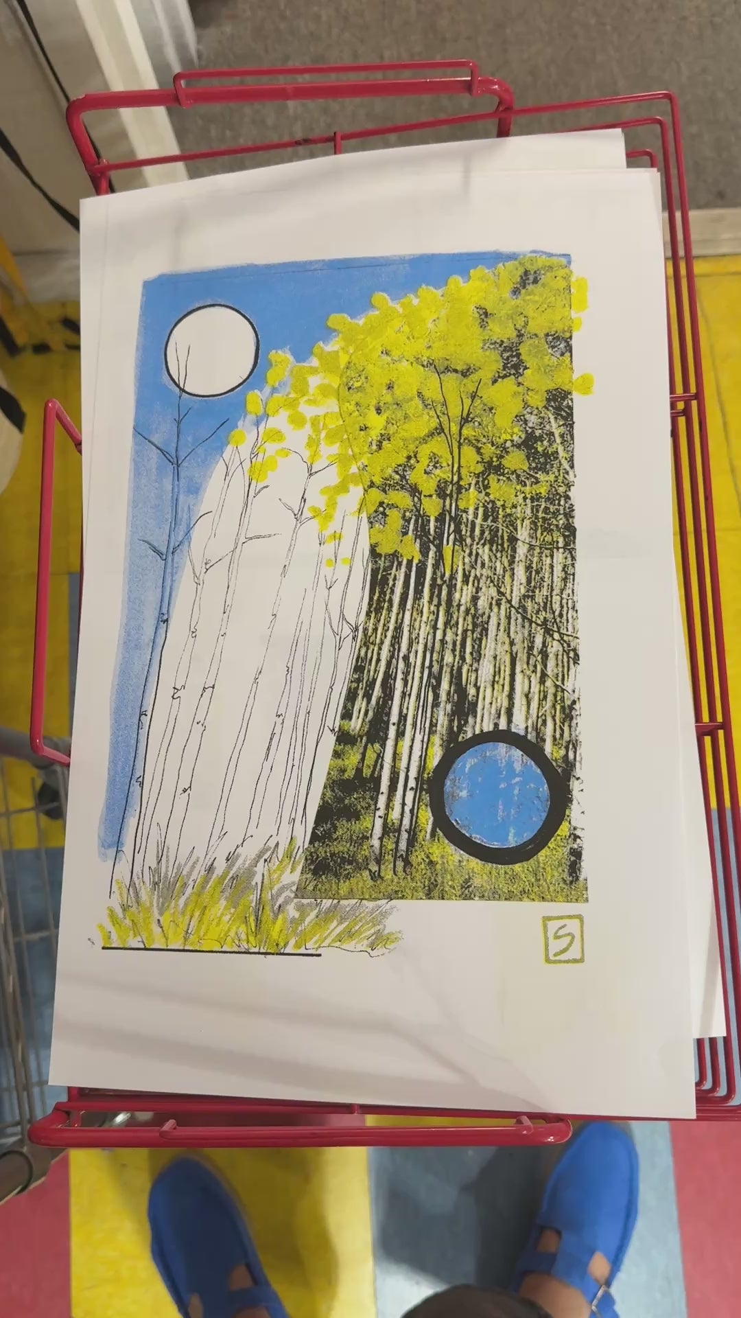 The Long Way | Riso Print